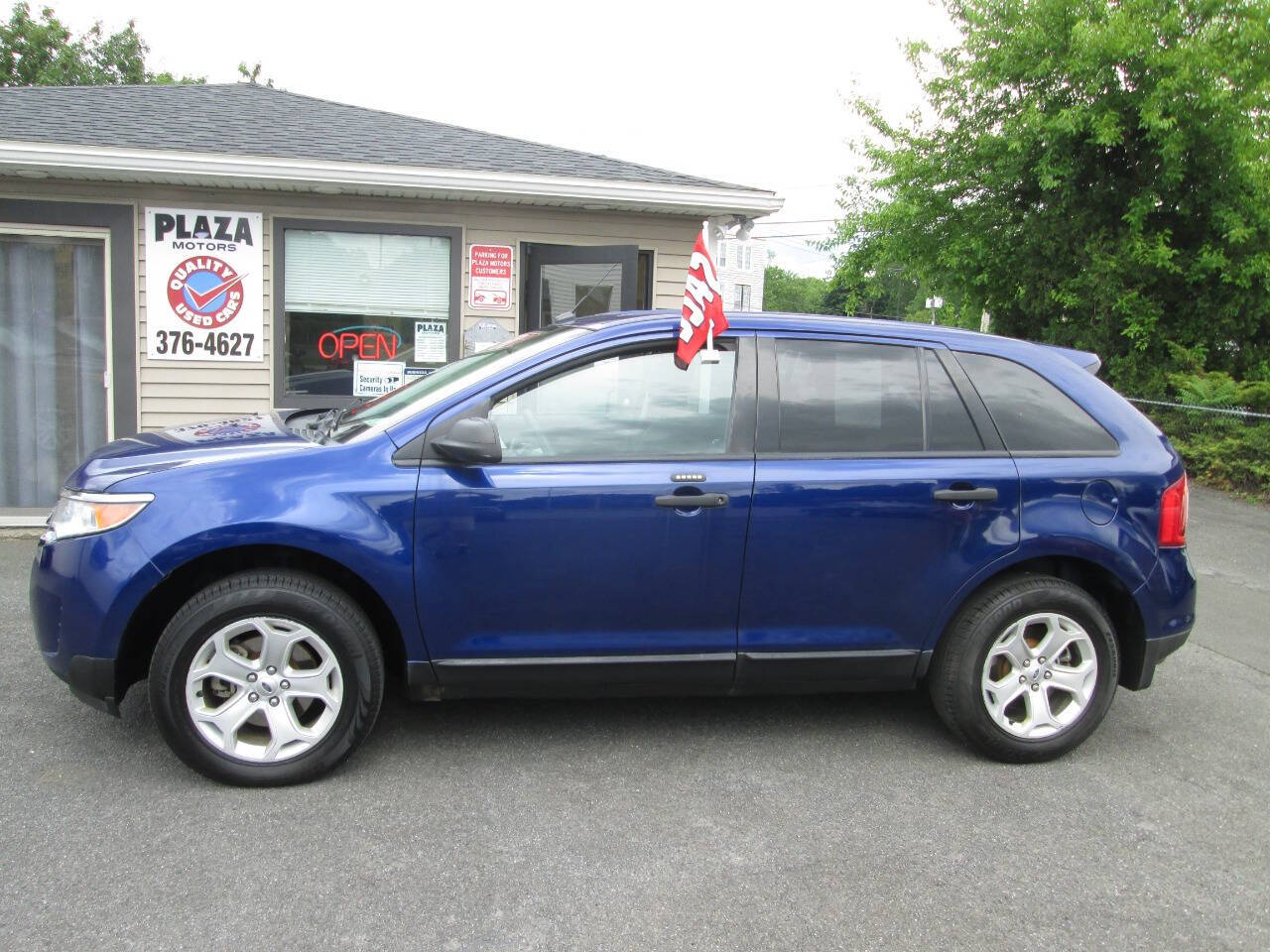 Dk. Blue 2014 Ford Edge SE AWD SE 4dr Crossover 2