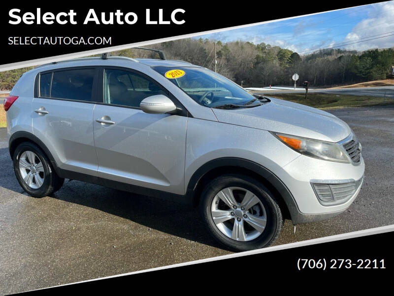 2013 Kia Sportage for sale at Select Auto LLC in Ellijay GA