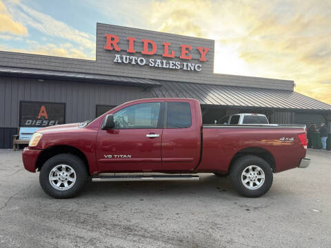 2006 Nissan Titan for sale at Ridley Auto Sales, Inc. in White Pine TN