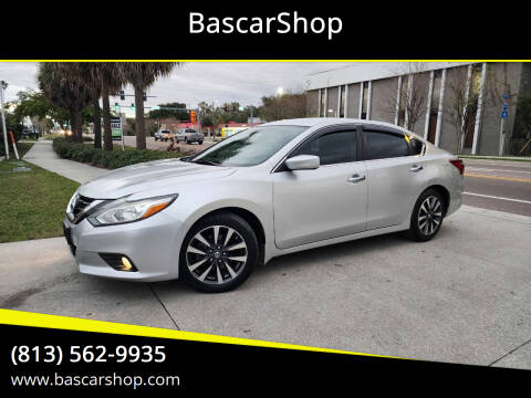 2017 Nissan Altima for sale at BascarShop in Tampa FL