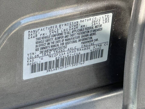 2017 Nissan Sentra SV