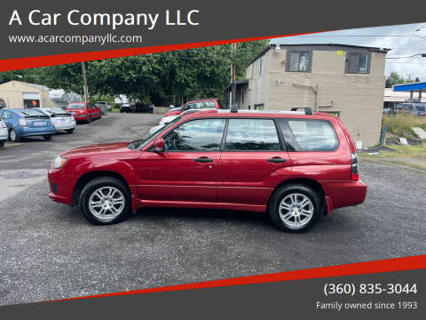 2008 Subaru Forester for sale at A Car Company LLC in Washougal WA