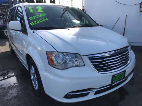 2012 Chrysler Town and Country for sale at CAR GENERATION CENTER, INC. in Los Angeles CA
