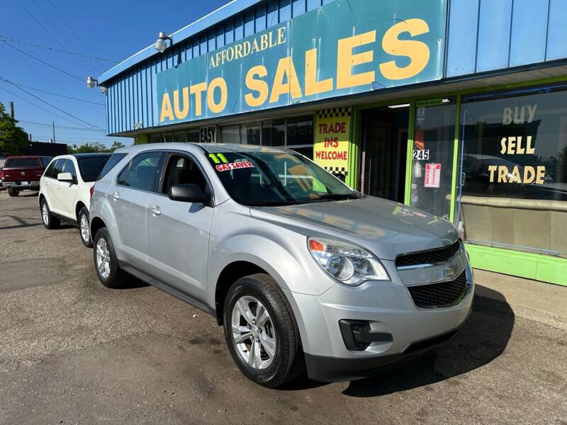 2011 Chevrolet Equinox for sale at Affordable Auto Sales of Michigan in Pontiac MI