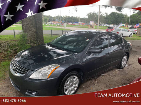 2012 Nissan Altima for sale at TEAM AUTOMOTIVE in Valrico FL