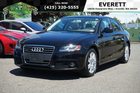 2011 Audi A4 for sale at West Coast AutoWorks -Edmonds in Edmonds WA