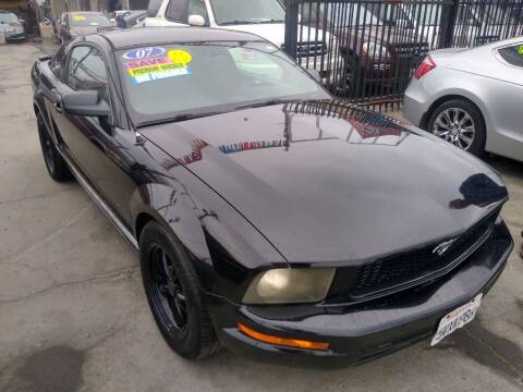 2007 Ford Mustang for sale at Affordable Auto Finance in Modesto CA