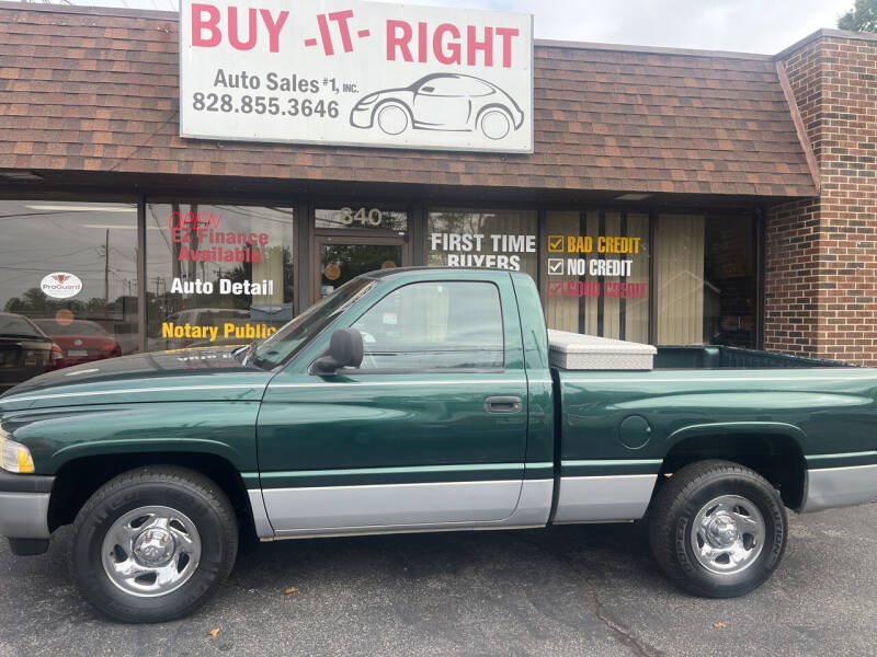 1998 Dodge Ram 1500 for sale at Buy It Right Auto Sales #1,INC in Hickory NC