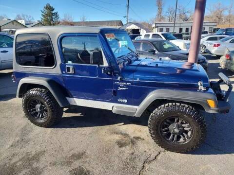 2001 Jeep Wrangler for sale at Freds Auto Sales LLC in Carson City NV