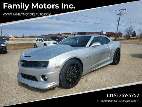 2010 Chevrolet Camaro for sale at Family Motors Inc. in Burlington IA