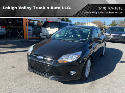 2012 Ford Focus for sale at Lehigh Valley Truck n Auto LLC. in Schnecksville PA