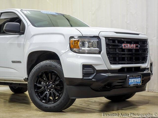 Used 2021 GMC Canyon Elevation Standard with VIN 1GTG5BENXM1118864 for sale in Tinley Park, IL