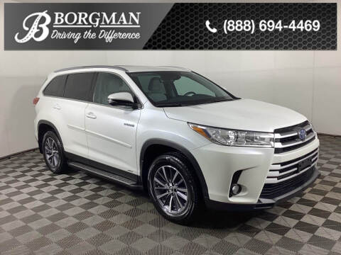 2019 Toyota Highlander Hybrid for sale at BORGMAN OF HOLLAND LLC in Holland MI