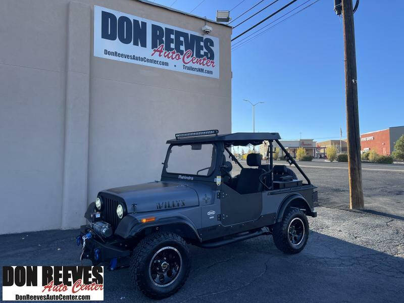 2018 Mahindra Roxor for sale at Don Reeves Auto Center in Farmington NM