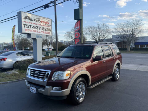 2010 Ford Explorer for sale at AutoPro Virginia LLC in Virginia Beach VA