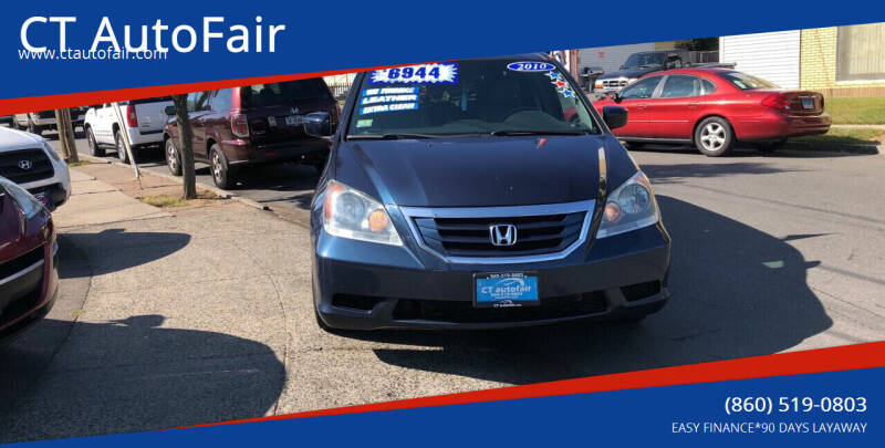 2010 Honda Odyssey for sale at CT AutoFair in West Hartford CT