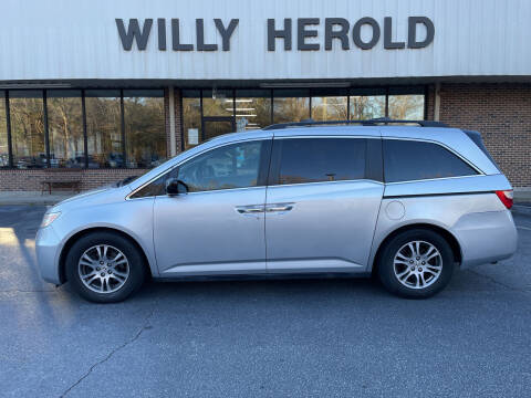 2012 Honda Odyssey for sale at Willy Herold Automotive in Columbus GA