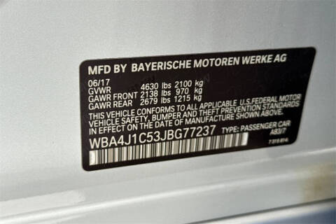 2018 BMW 4 Series 430i Gran Coupe