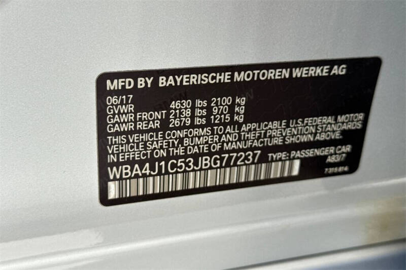 2018 BMW 4 Series 430i Gran Coupe