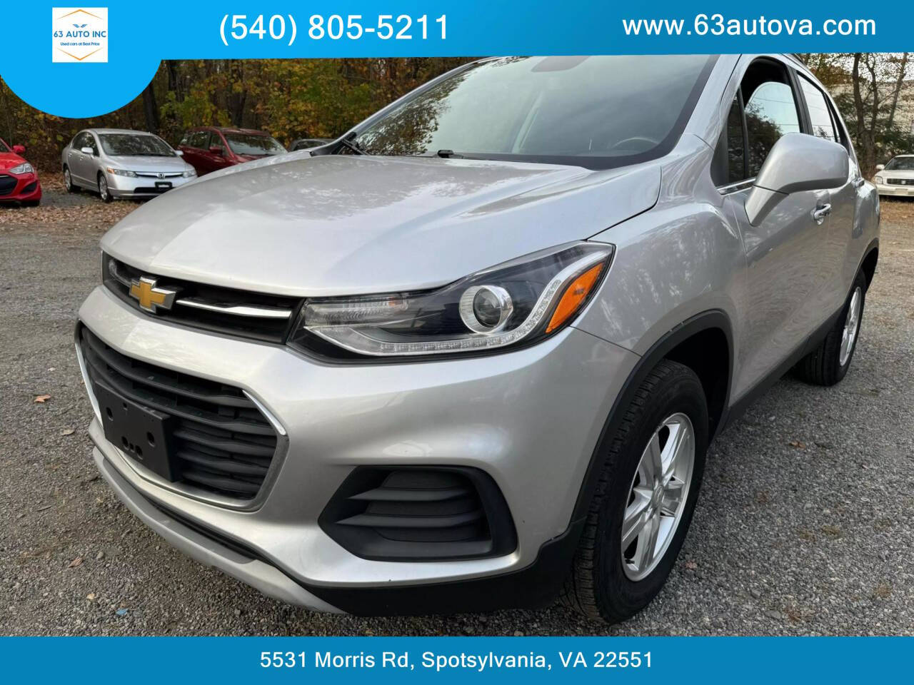 2019 Chevrolet Trax for sale at 63 Auto Inc in Spotsylvania, VA