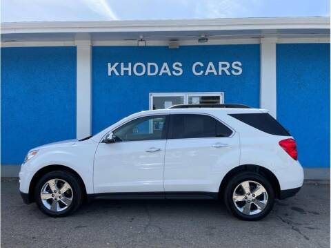 2014 Chevrolet Equinox for sale at Khodas Cars in Gilroy CA