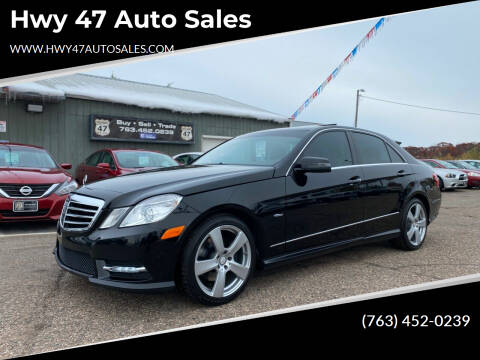 2012 Mercedes-Benz E-Class for sale at Hwy 47 Auto Sales in Saint Francis MN