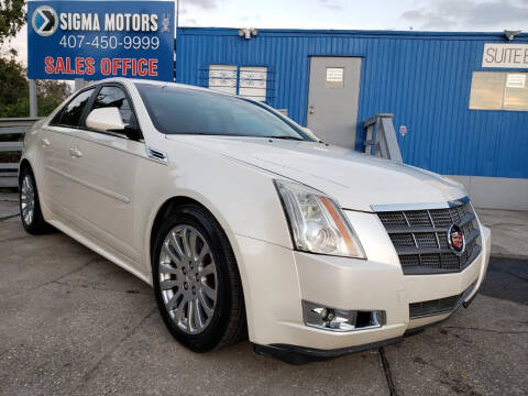 2010 Cadillac CTS for sale at SIGMA MOTORS USA in Orlando FL