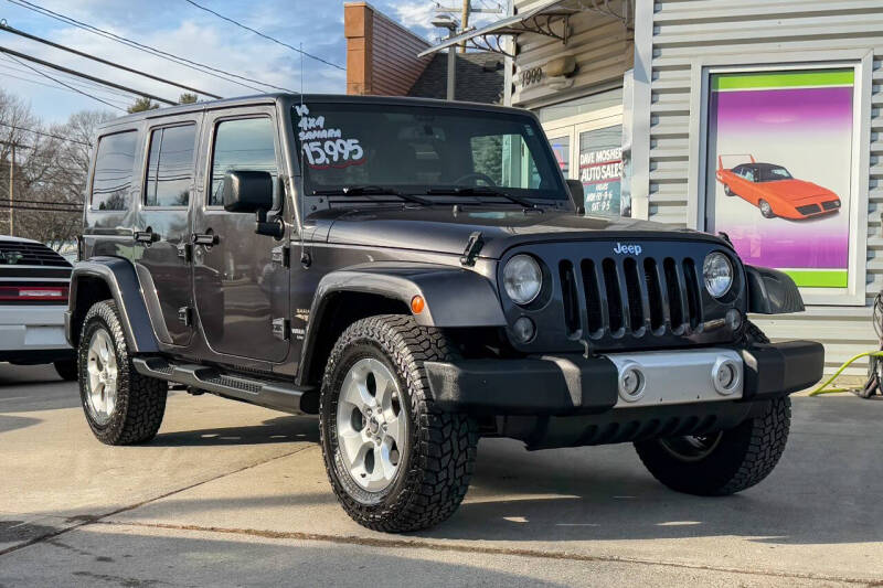 2014 Jeep Wrangler Unlimited for sale at DAVE MOSHER AUTO SALES in Albany NY