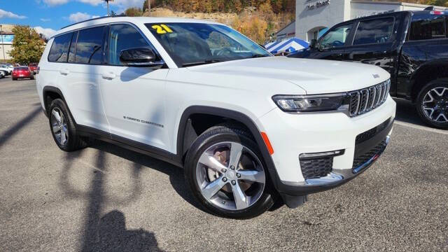 Used 2021 Jeep Grand Cherokee L Limited with VIN 1C4RJKBG5M8106820 for sale in Hazard, KY