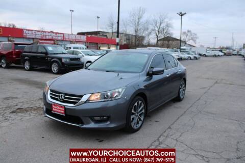 2014 Honda Accord for sale at Your Choice Autos - Waukegan in Waukegan IL