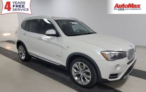 2016 BMW X3 for sale at Auto Max in Hollywood FL