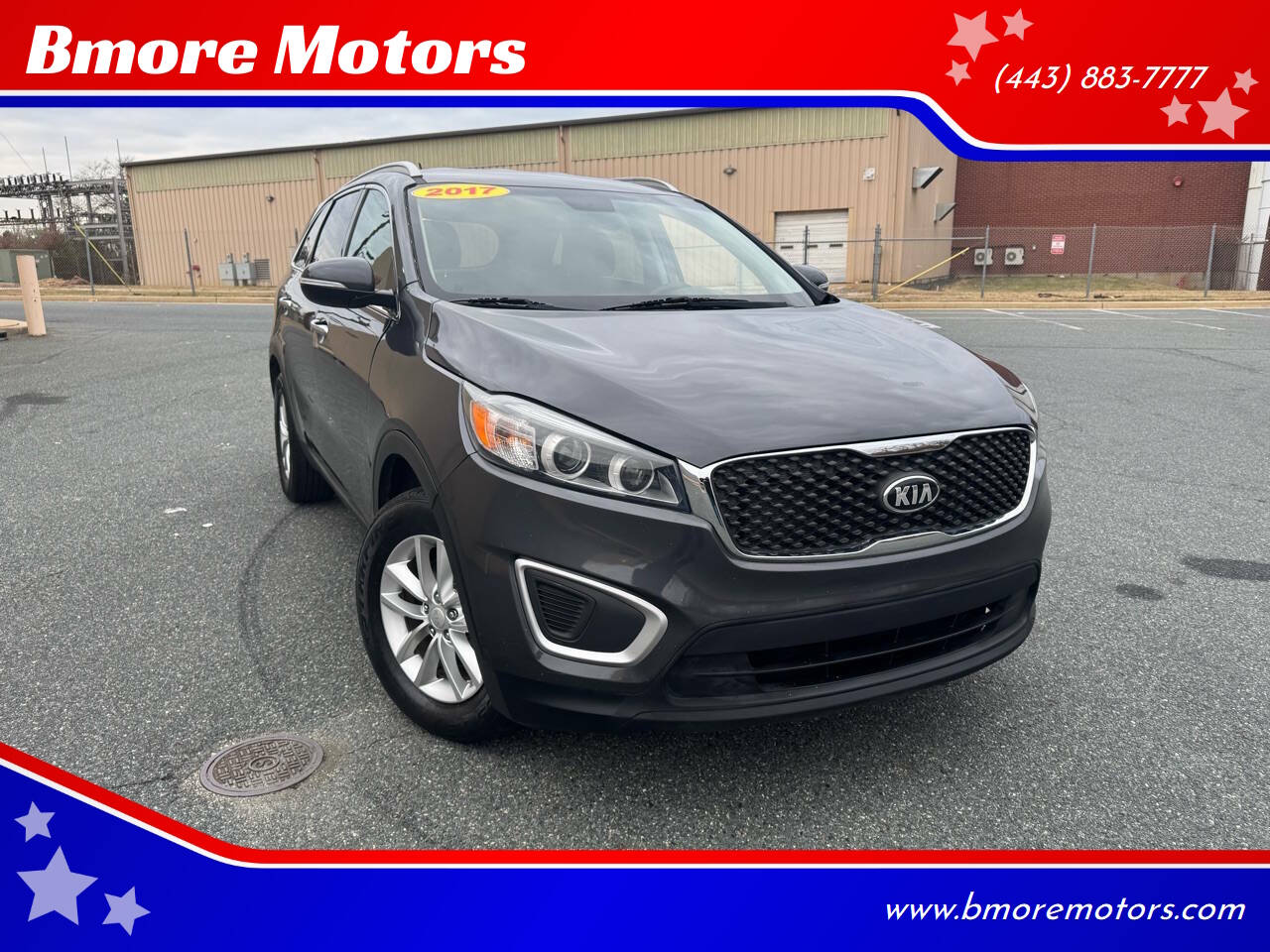 Gray 2017 Kia Sorento L L 4dr SUV 1