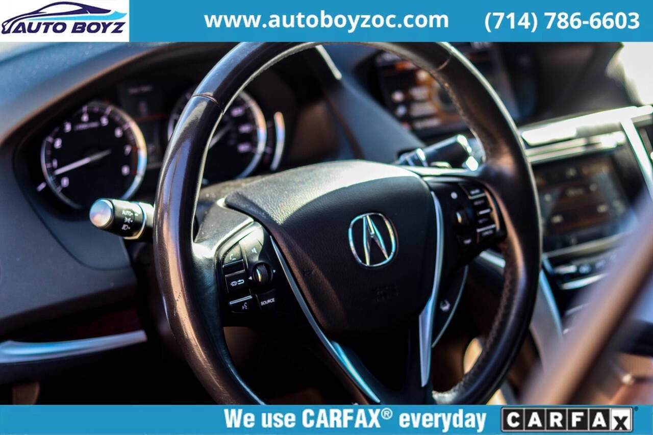 2015 Acura TLX for sale at Auto Boyz in Garden Grove, CA