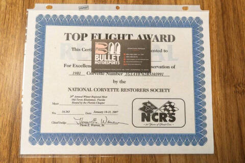 1981 Chevrolet Corvette