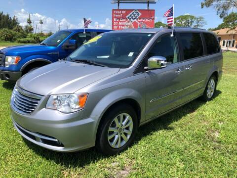 2015 Chrysler Town and Country for sale at Palm Auto Sales in West Melbourne FL