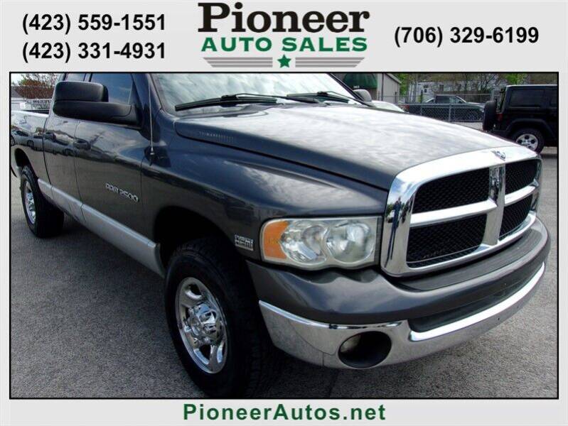 2004 Dodge Ram Pickup 2500 for sale at PIONEER AUTO SALES LLC in Cleveland TN