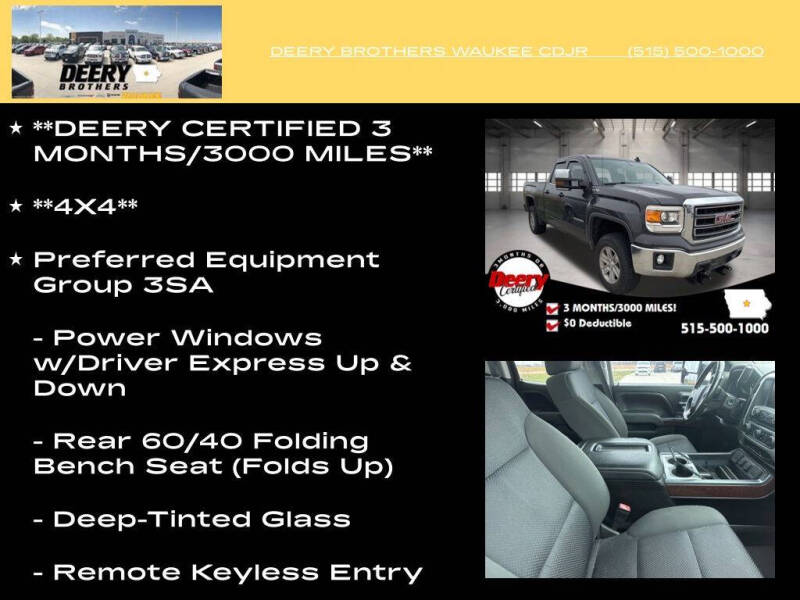 2015 GMC Sierra 1500 SLE