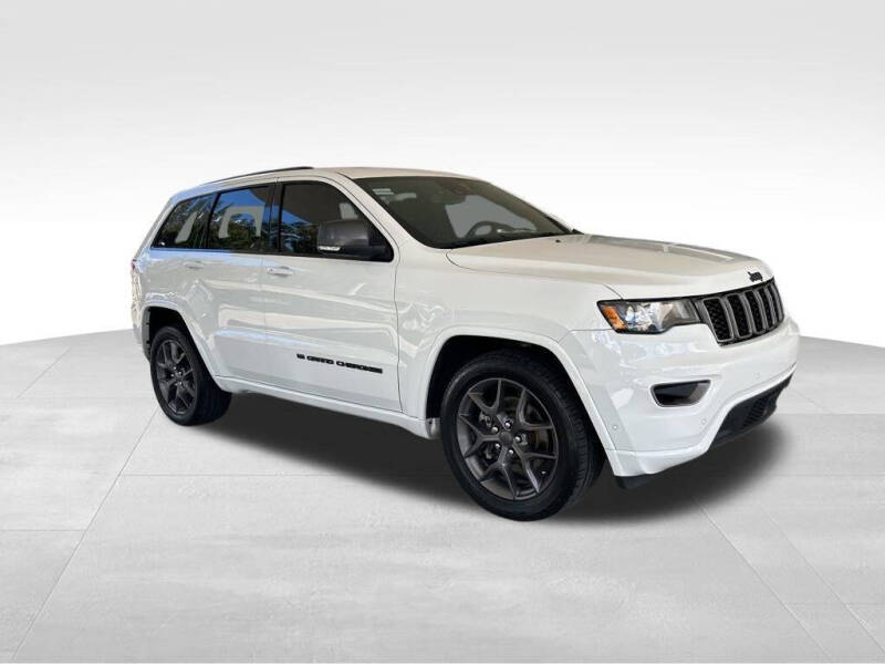 Used 2021 Jeep Grand Cherokee 80th Edition with VIN 1C4RJEBG3MC718089 for sale in Davie, FL