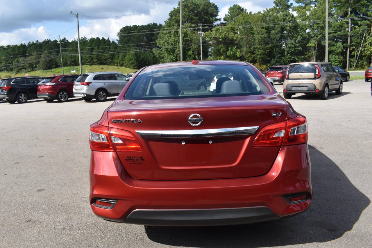 2017 Nissan Sentra for sale at Next Car Imports in Raleigh, NC