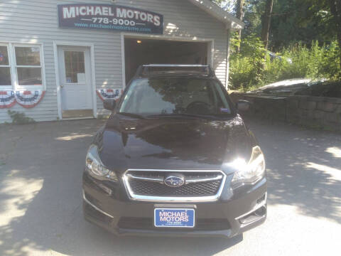 2016 Subaru Impreza for sale at MICHAEL MOTORS in Farmington ME