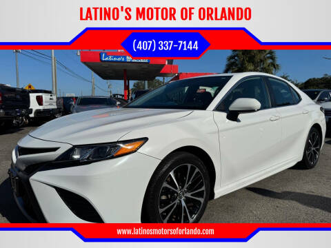 2020 Toyota Camry for sale at LATINO'S MOTOR OF ORLANDO in Orlando FL