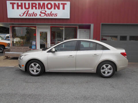 2013 Chevrolet Cruze for sale at THURMONT AUTO SALES in Thurmont MD