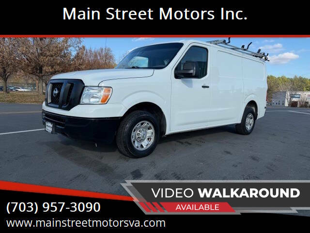 2019 Nissan NV 2500 HD SV