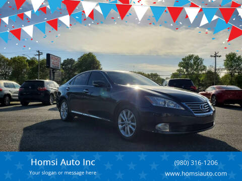 2011 Lexus ES 350 for sale at Homsi Auto Inc in Kannapolis NC