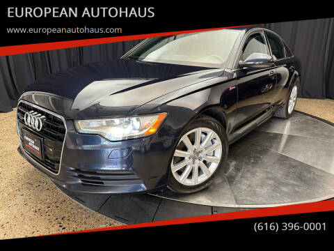 2013 Audi A6 for sale at EUROPEAN AUTOHAUS in Holland MI