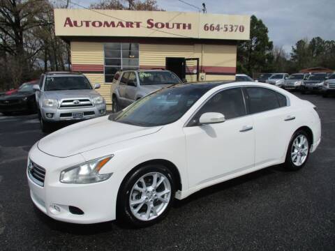 2012 Nissan Maxima for sale at Automart South in Alabaster AL