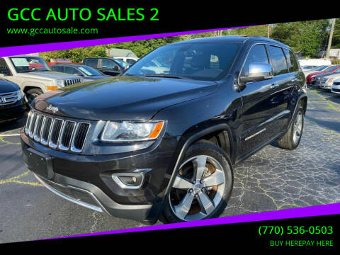 2014 Jeep Grand Cherokee for sale at GCC AUTO SALES 2 in Gainesville GA