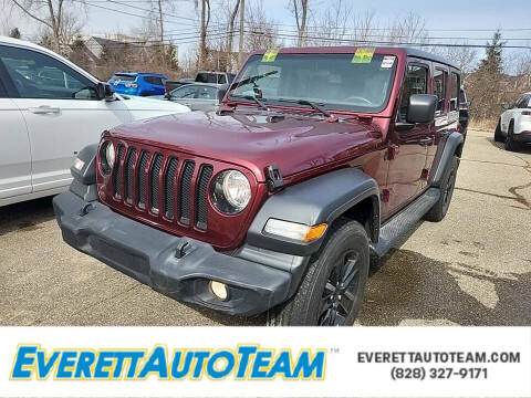 2021 Jeep Wrangler Unlimited for sale at Hickory Used Car Superstore in Hickory NC