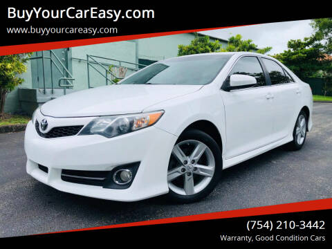 2014 Toyota Camry for sale at BuyYourCarEasy.com in Hollywood FL