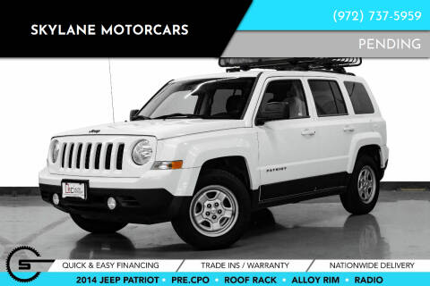 2014 Jeep Patriot for sale at Skylane Motorcars - Pre-Owned Inventory in Carrollton TX
